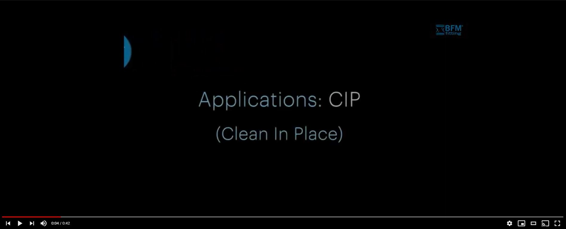 BFM Applications Clean In Place