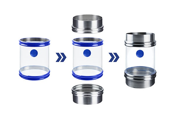 How the BFM flexible connector and spigot system works