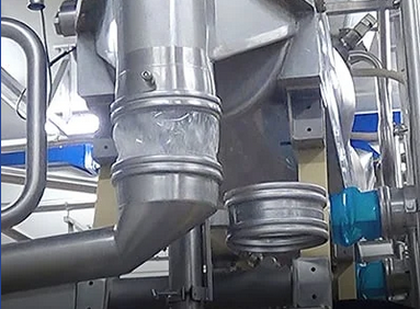 BFM flexible connector for clean in place applications